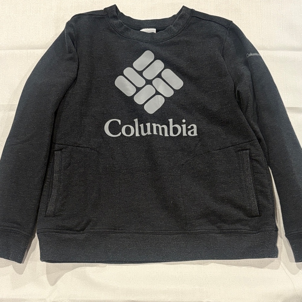Columbia Women's Charcoal Crewneck Sweater #21